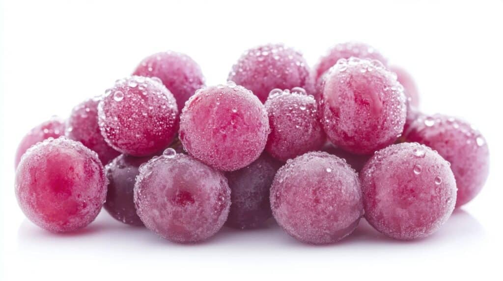 Uvas congeladas