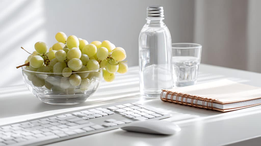 Snack saludable en la oficina