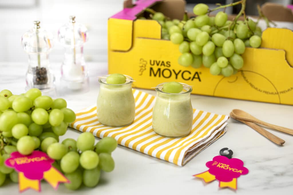 Gazpacho de uvas Moyca: una receta fresca, fácil y diferente